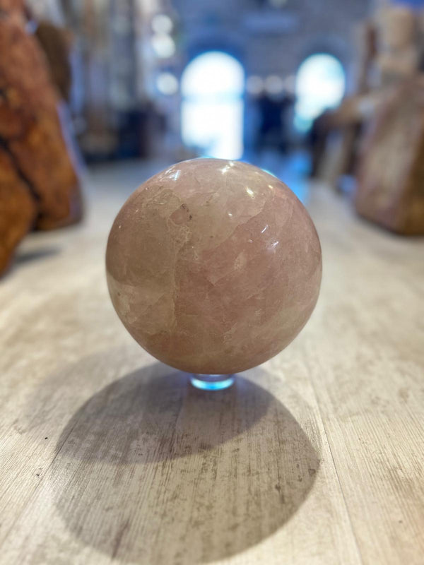Rose qurtze ball