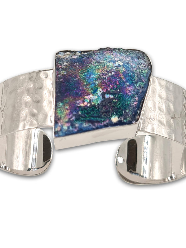 Hammerd silver Bracelet - Roman Glass 18