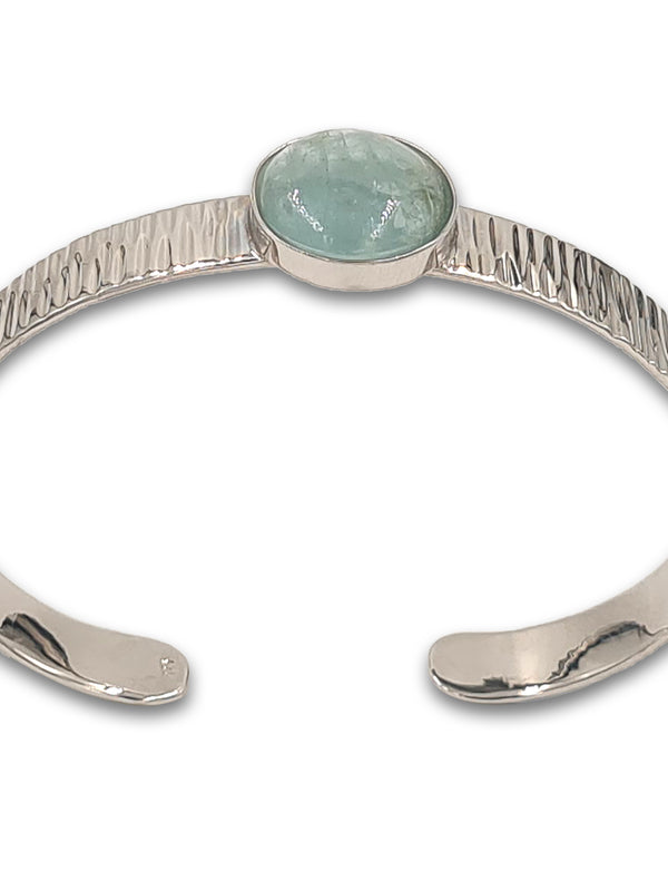 Hammerd 925 silver Bracelet - Aqwamarine 1