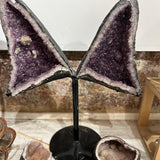 Amethyst butterfly Geods