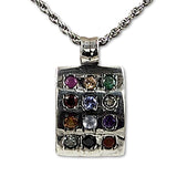 12 stone pendant Breastplate pendant Hoshen
