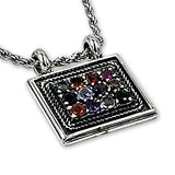 12 stone pendant Breastplate pendant Hoshen