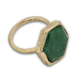 Emerald 14K gold  Ring