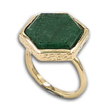 Emerald 14K gold  Ring