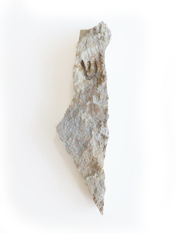 Mezuzah case Israel Map shape handwork