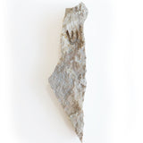 Mezuzah case Israel Map shape handwork