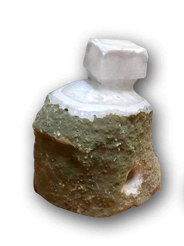 Woman with a cubic head