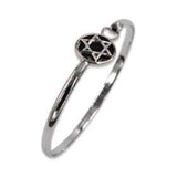 David star bracelet - Onyx stone