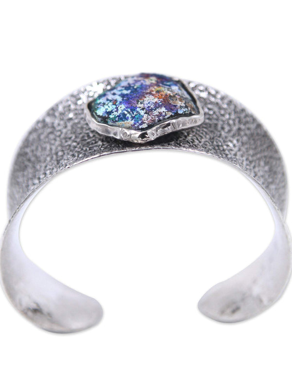 Hammerd silver Bracelet - Roman Glass