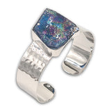 Hammerd silver Bracelet - Roman Glass