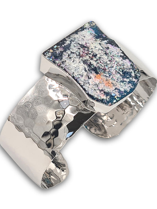 Hammerd silver Bracelet - Roman Glass 1