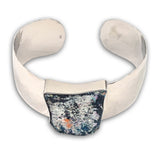 Hammerd silver Bracelet - Roman Glass 1