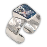 Hammerd silver Bracelet - Roman Glass 1