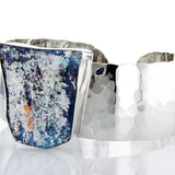 Hammerd silver Bracelet - Roman Glass 1