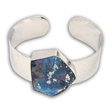 Hammerd silver Bracelet - Roman Glass 3