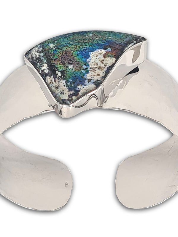 Hammerd silver Bracelet - Roman Glass 9