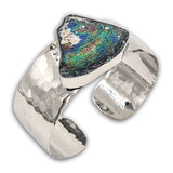 Hammerd silver Bracelet - Roman Glass 9