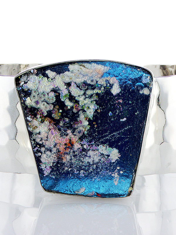 Hammerd silver Bracelet - Roman Glass 10