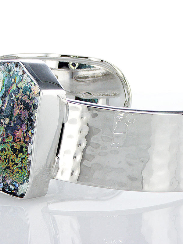 Hammerd silver Bracelet - Roman Glass 12