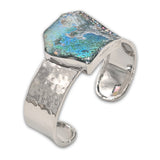 Hammerd silver Bracelet - Roman Glass 15