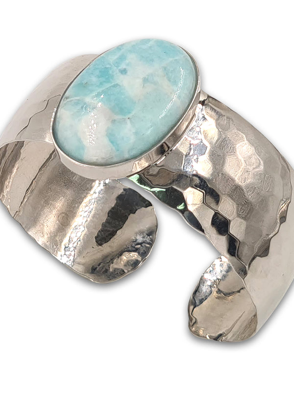 Hammerd 925 silver Bracelet - Larimar
