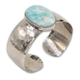 Hammerd 925 silver Bracelet - Larimar