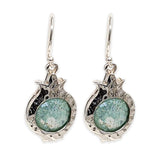 Sterling Silver Pomegranate earring