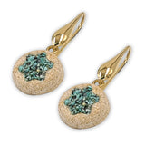 earring - Turquoise-Agat Art Design LTD-silver,STONE,turquoise