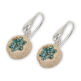 earring - Turquoise-Agat Art Design LTD-silver,STONE,turquoise