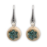 earring - Turquoise-Agat Art Design LTD-silver,STONE,turquoise