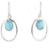 14 Karat gold plated earrings with Ruby