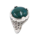 Western wall silver ring - Turquoise stone-Agat Art Design LTD-silver,vermeil