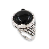 Western wall silver ring - Turquoise stone-Agat Art Design LTD-silver,vermeil