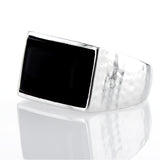 14 Karat gold plated ring with Amethyst