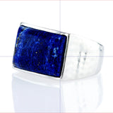 14 Karat gold plated ring with Amethyst