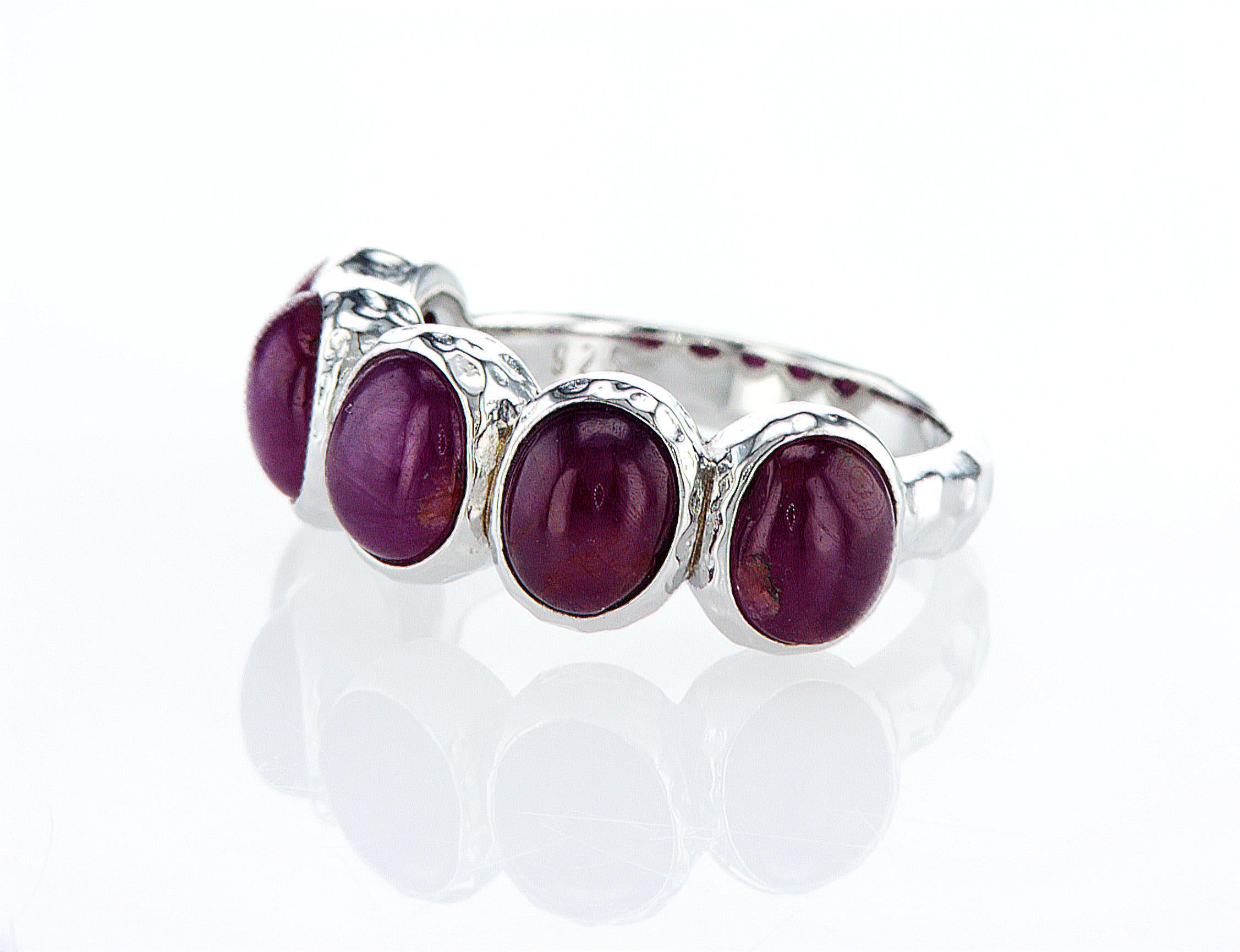 Multi stone vermeil ring Apetite – Winkler Jewelry