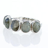 Multi stone vermeil ring Apetite