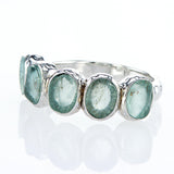 Multi stone vermeil ring Apetite