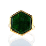 Emerald 14K gold  Ring
