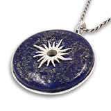 Lapis-Sun pendant