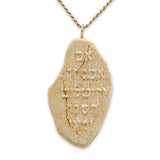 Im Eshkachech Yerushalayim 14K Vermeil Pendant