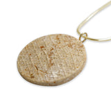 Copy of David star 14K Gold pendant -  Gold Jerusalem Stone