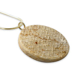 Copy of David star 14K Gold pendant -  Gold Jerusalem Stone