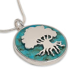 925 Turquoise silver pendant