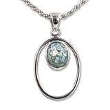 14 Karat gold plated Pendant with Ruby